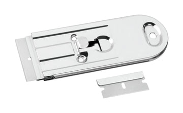 Ciret Glasschaber mit einziehbarer Klinge, Klingenbreite 40 mm, Metallgriff