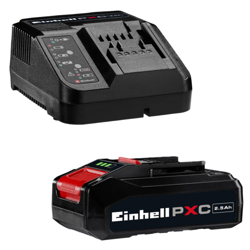 Einhell PXC Starter-Kit 18V 2,5Ah inkl. Schnellladegerät