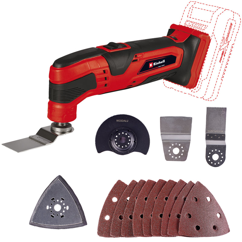 Einhell Power X-Change Akku-Multifunktionswerkzeug TC-MG 18 Li (Solo)