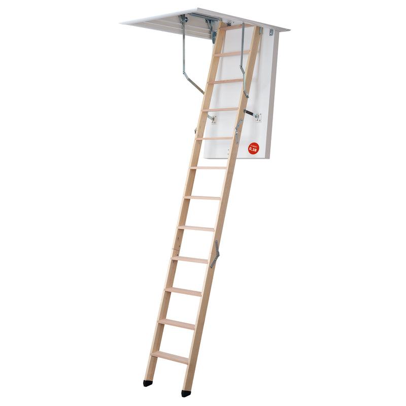 DOLLE clickFIX thermo Bodentreppe 140x70 cm, Holz