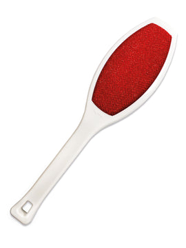 Peggy Perfect Textilbürste doppelseitig beschichtet, weiß/rot