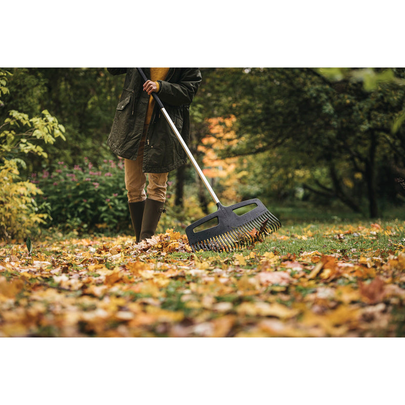 Fiskars Xact Laubrechen L, Arbeitsbreite 49 cm, Stiel Aluminium