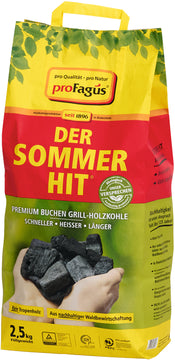 proFagus Der Sommer-Hit Holzkohle Buchen Grill-Holzkohle