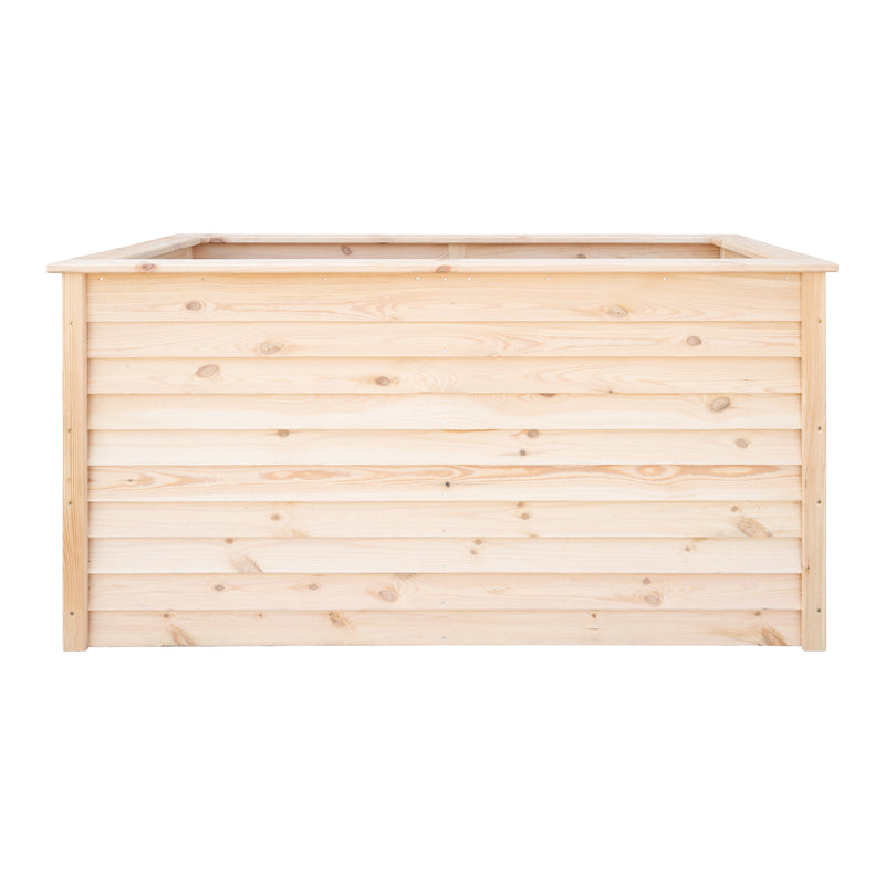 Stelmet Hochbeet naturbelassen 150x75x78 cm inkl. Gewebesack