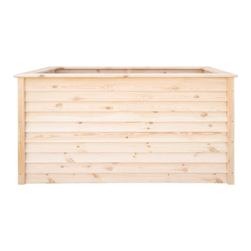 Stelmet Hochbeet naturbelassen 150x75x78 cm inkl. Gewebesack