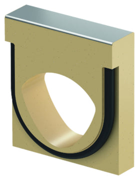 ACO DRAIN® Multiline Seal in V100E Adapter für Richtungswechsel, V2A