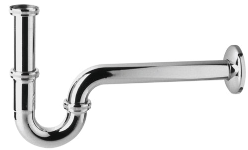 LEYSSER/ASW Röhrensiphon PLUS 42,4 mm (5/4") x 32 mm verchromt
