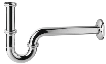 LEYSSER/ASW Röhrensiphon PLUS 42,4 mm (5/4") x 32 mm verchromt