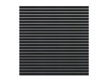 OSMO ALU-FENCE Rhombus Sichtschutz Grundelement Bausatz anthrazit 184x180 cm