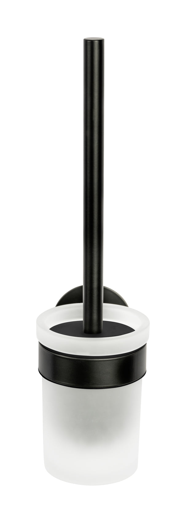 Schöner Wohnen Meleto WC-Garnitur schwarz (9,5 x 36 cm)
