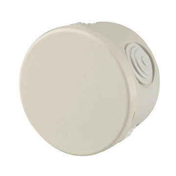 UNITEC Abzweigkasten rund aus Kunststoff, IP55, Ø 80 mm