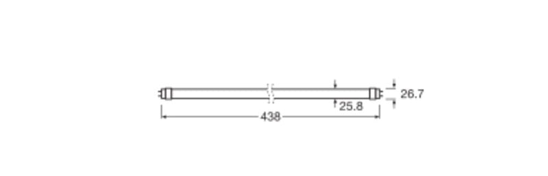 Osram LED-Röhre T8 EM G13 W, K