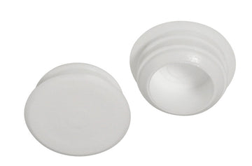 mydeco Abdeckkappen für Vorhangschiene weiß, 10 St