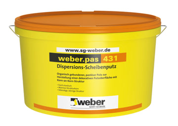 weber.PAS 431 Dispersions-Scheibenputz, 2,0 mm, 25 kg