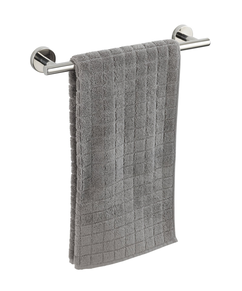 WENKO Bosio Shine Badetuchstange 40 cm Edelstahl glänzend, wandhängend 1-fach