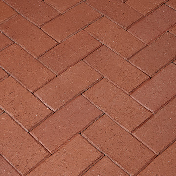 Wienerberger Penter Rot Pflasterklinker rot-nuanciert mit Fase 20x10x7,1 cm