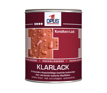 OPUS1 Klarlack hochglänzend farblos, lösemittelhaltig