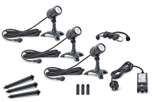 OASE LunAqua Connect S Set 3 LED-Scheinwerfer