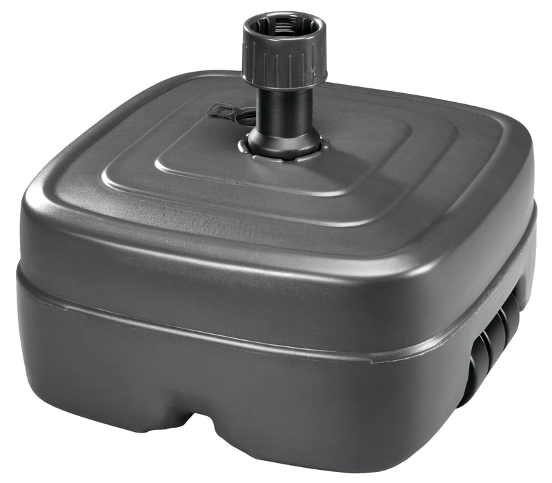 Schneider Xaver Schirmständer anthrazit, kunststoff, halbrund, füllbar 50 l