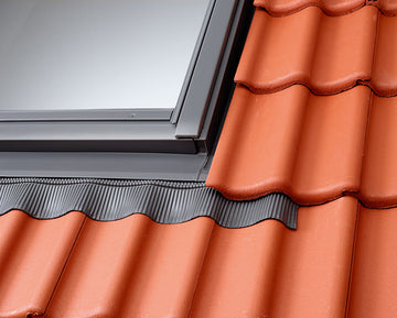VELUX Eindeckrahmen EDZ MK08 2000 mit Anschlussset BDX aus Alu