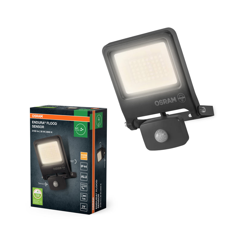 LEDVANCE Endura Flood PCR S Flutlicht 30 W IP44 dunkelgrau