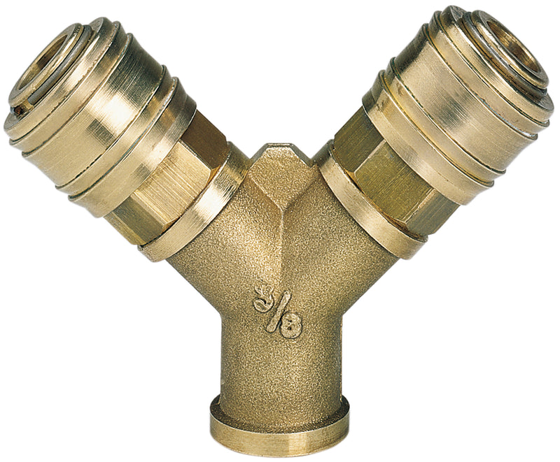 Einhell Druckluftverteiler mit Schnellkupplung, IG 3/8" (Druckluftzubehör)