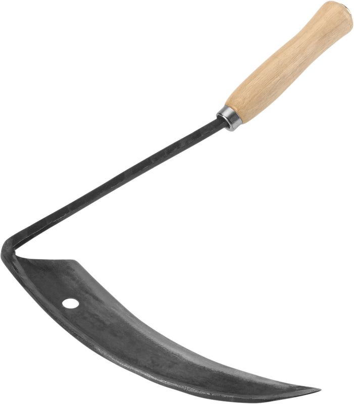 MEISTER Sensensichel 330 mm mit Stiel und Schneidenschutz