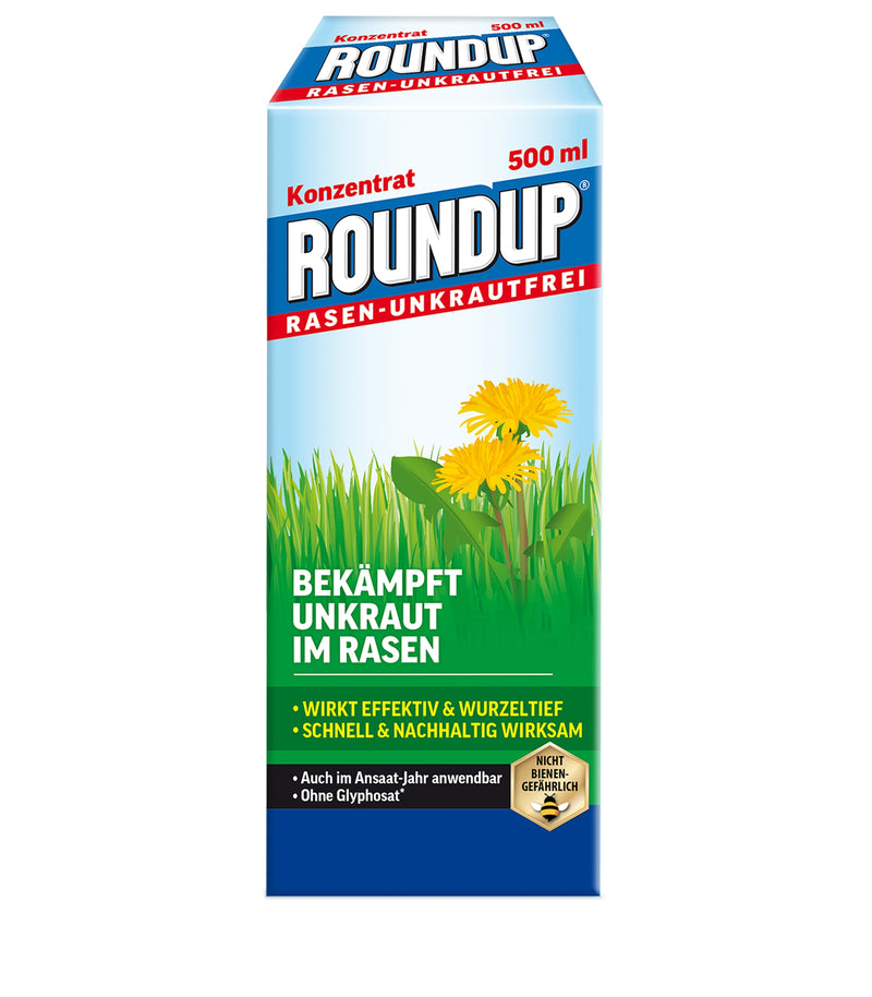CelaFlor Roundup Rasen-Unkraut-Freund, Unkrautkonzentrat 500 ml