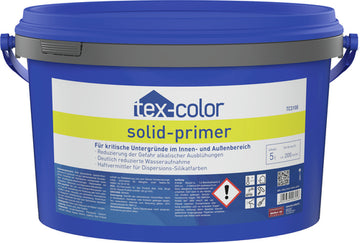 Tex-Color TC3108 Solid-Primer, weiß, Spezial-Grundierung im 5-l Eimer