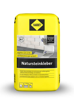 SAKRET Natursteinkleber 20 kg, weißer Zementkleber im Sack