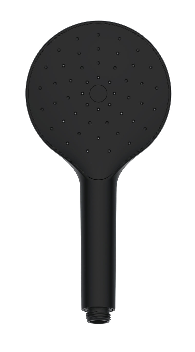 WENKO Handbrause Automatic Cleaning schwarz mit 12 cm Kopf-Ø