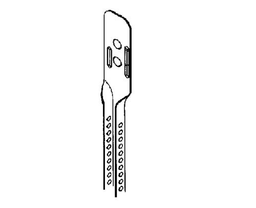 KIMMEL Noniusabhänger Oberteil verzinkt, 440 mm lang