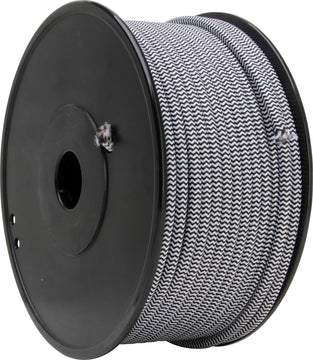 Kopp flexible Leitung PVC rund schwarz/weiß, 50 m H03VV-F 3x0,75