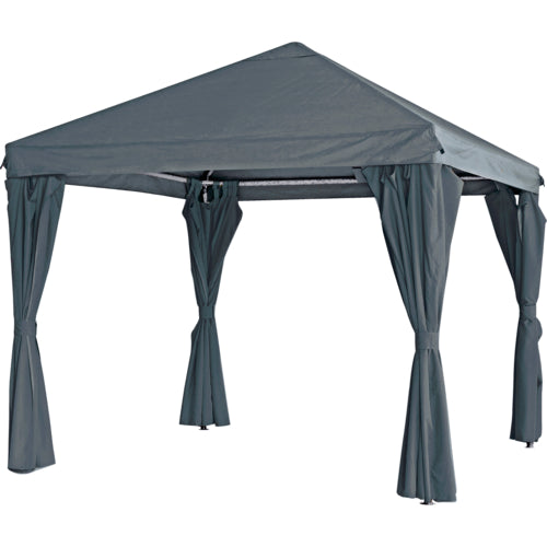 LESLI LIVING Pavillon Yasumi grau, 3x3 m
