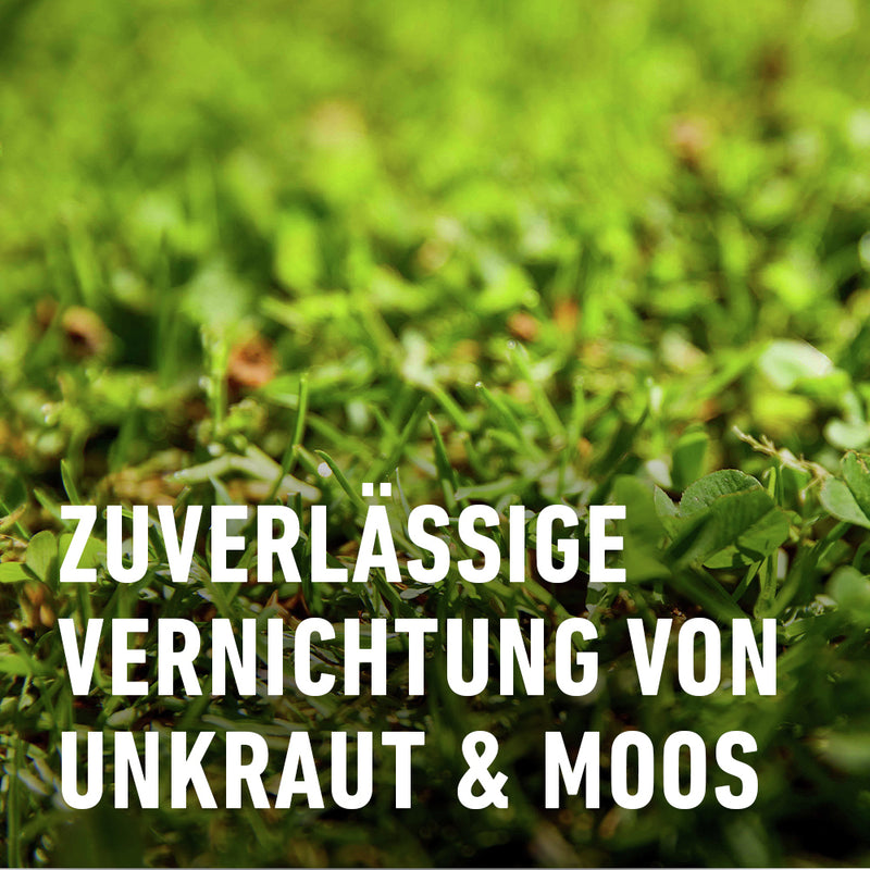 COMPO Rasendünger UV+MV Pflege gegen Unkraut und Moos, 3 kg