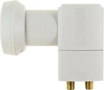 CONNECT Quad LNB Digital 40 mm Sun Protect, hellgrau