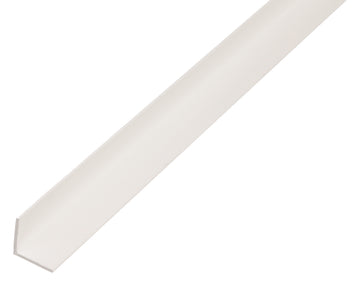 GAH ALBERTS Winkelprofil KU weiß 20x20x1,5 mm, 2600 mm