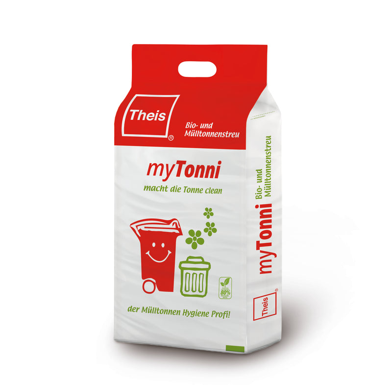 Theis myTonni Bio- und Mülltonnenstreu, 10-L-Gebinde, mit Zitronenduft