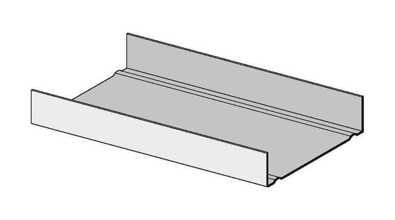 KNAUF UW-Profil 125×40×0,6 mm, 4000 mm lang, Stahlblech verzinkt