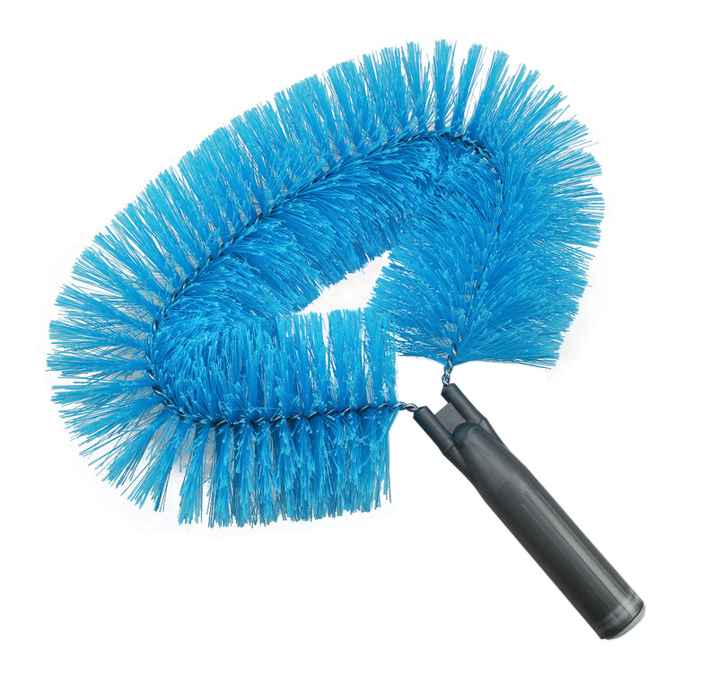 Peggy Perfect Staubbürste Profi oval in blau/schwarz, Reinigungsbürste 350 mm