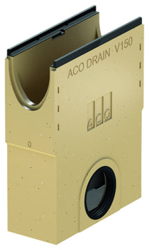 ACO PowerDrain Einlaufkasten V150G aus Polymerbeton mit Gusskante
