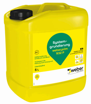 weber.prim 932 P transparente Systemgrundierung, 5 l