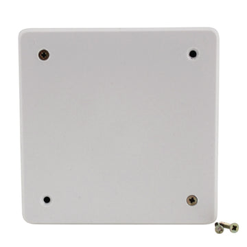 UNITEC UP-Abzweigkasten mit Deckel, eckig aus Kunststoff, 80x80x50