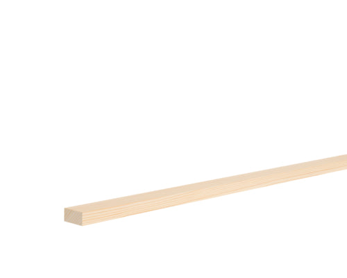 OSMO Rechteckleiste Kiefer, roh, natur