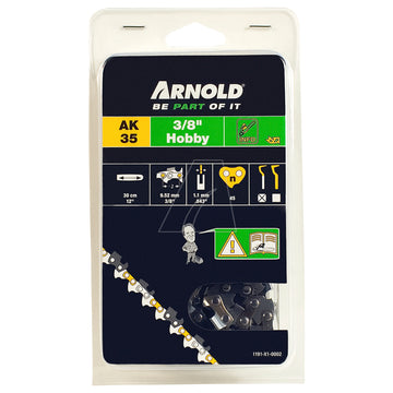 ARNOLD Sägekette 3/8LP, 1,1 mm, 45 TG, Länge 300 mm