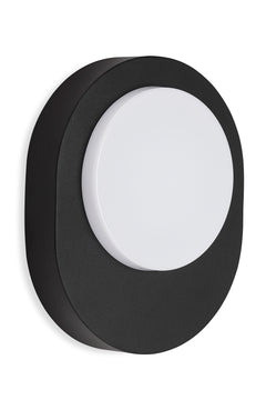 TELEFUNKEN Außenwandleuchte 1x LED-Platine, schwarz, 8 W
