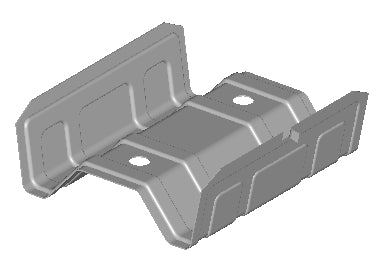 KIMMEL Längsverbinder für CD 60/27, 100 mm, Stahlblech verzinkt