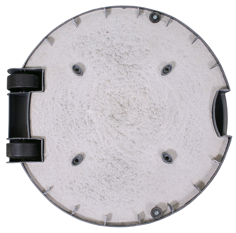 Schneider Xaver Beton-Schirmständer anthrazit, halbrund, ca. 40 kg befüllt