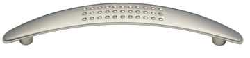 HSI Bügelgriff matt vernickelt Ø10 mm, 35 mm hoch, 128 mm Lochabstand