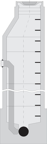 REHAU AWADOCK DN 160 Untersturz/Formteil grün für Betonschächte